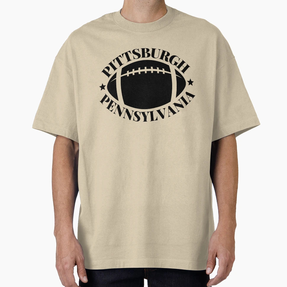 Pittsburgh Pennsylvania Football T-Shirt - Unique Graphic for Adults - T-Shirt, Sweatshirt, Hoodie