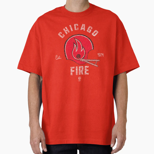 Defunct Series Chacago Fire T-Shirt - Minimalist Print for Adults - T-Shirt, Sweatshirt, Hoodie