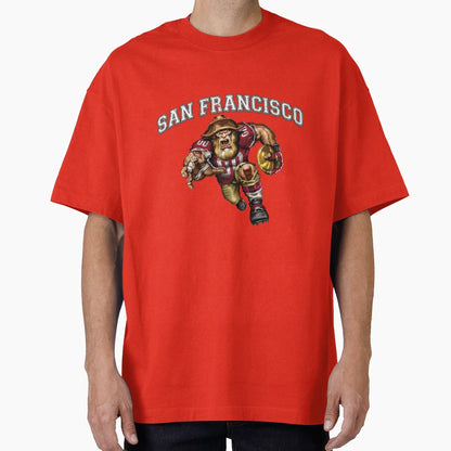 San Francisco Football T-Shirt - Streetwear Style for Adults - T-Shirt, Sweatshirt, Hoodie
