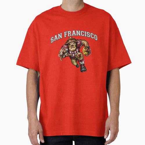 San Francisco Football T-Shirt - Streetwear Style for Adults - T-Shirt, Sweatshirt, Hoodie