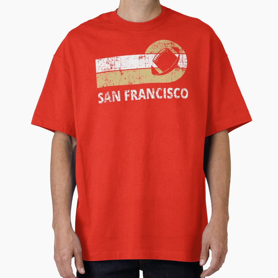 San Francisco Football Team Ii T-Shirt - Novelty Apparel for Adults - T-Shirt, Sweatshirt, Hoodie