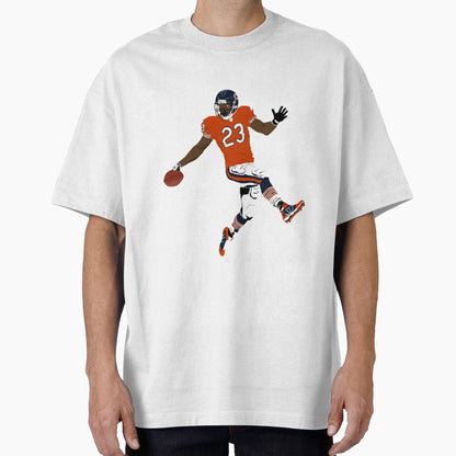 Devin Hester High Step Drawing T-Shirt - Unique Graphic for Adults - T-Shirt, Sweatshirt, Hoodie