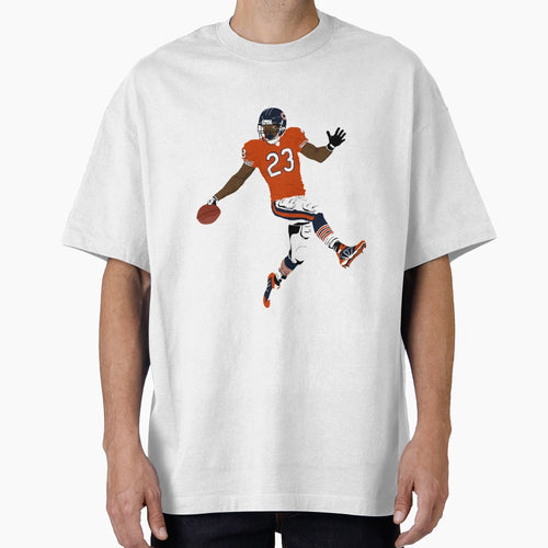 Devin Hester High Step Drawing T-Shirt - Unique Graphic for Adults - T-Shirt, Sweatshirt, Hoodie