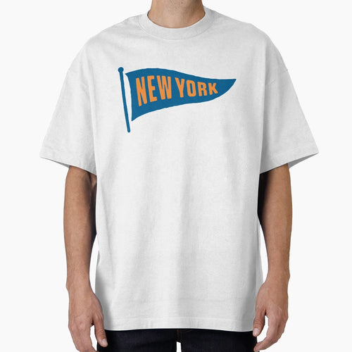 New York Pennant T-Shirt - Graphic Print Men Women - T-Shirt, Sweatshirt, Hoodie