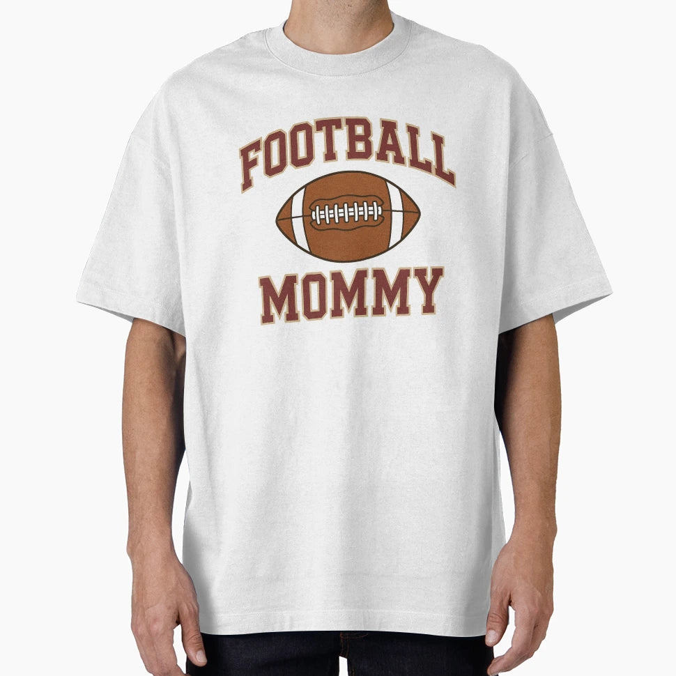 Football Mommy Logo T-Shirt - Fun Novelty Design Men Women - T-Shirt, Sweatshirt, Hoodie