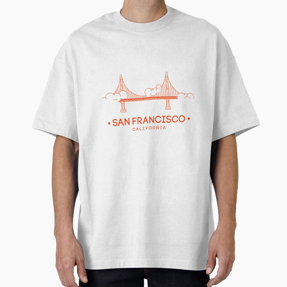 San Francisco T-Shirt - Casual Everyday Wear Men Women - T-Shirt, Sweatshirt, Hoodie