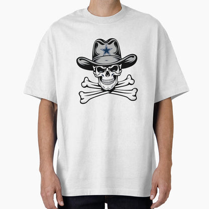 Cowboys Skull T-Shirt - Fun Novelty Design Men Women - T-Shirt, Sweatshirt, Hoodie