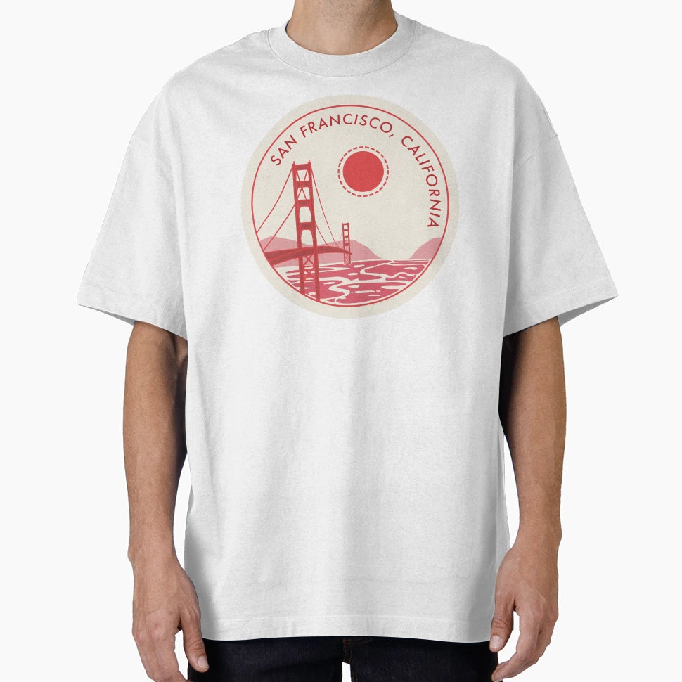 San Francisco California T-Shirt - Trendy Graphic Unisex - T-Shirt, Sweatshirt, Hoodie