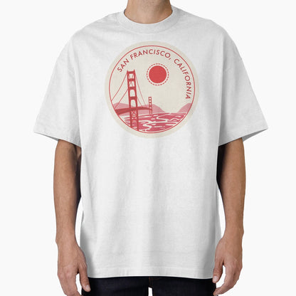 San Francisco California T-Shirt - Trendy Graphic Unisex - T-Shirt, Sweatshirt, Hoodie
