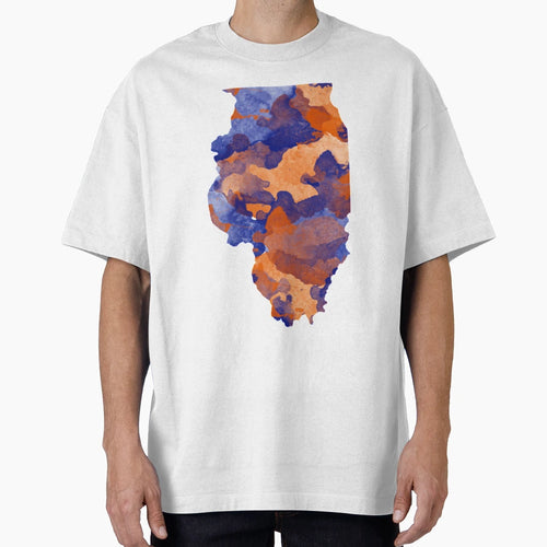 Illinois T-Shirt - Fun Novelty Design for Adults - T-Shirt, Sweatshirt, Hoodie