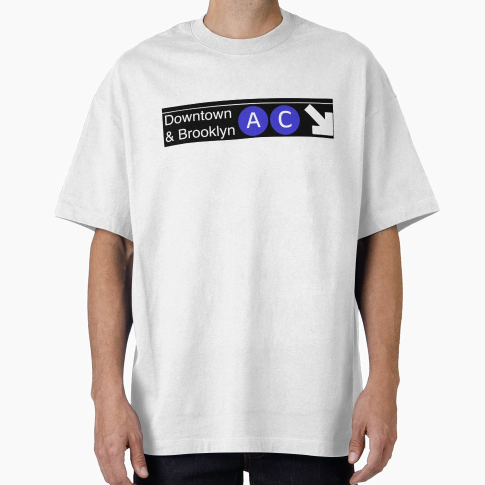 Nyc Subway Sign T-Shirt - Novelty Apparel Men Women - T-Shirt, Sweatshirt, Hoodie