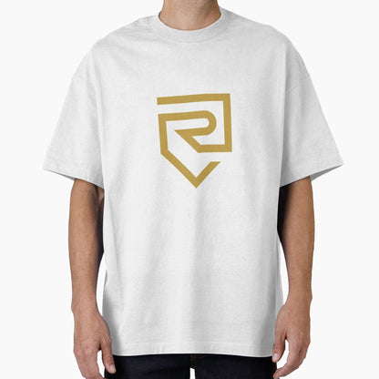Letter R Shield Monogram Logo T-Shirt - Streetwear Style for Adults - T-Shirt, Sweatshirt, Hoodie