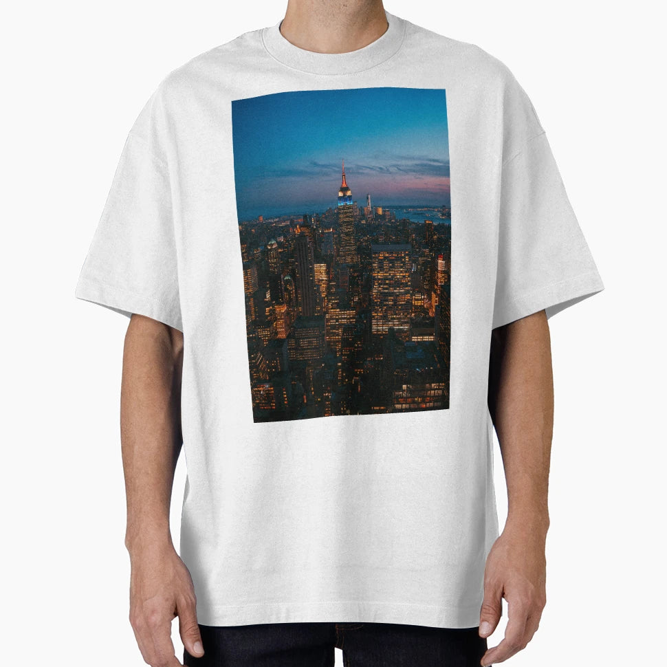 Nyc Night T-Shirt - Aesthetic Graphic for Adults - T-Shirt, Sweatshirt, Hoodie