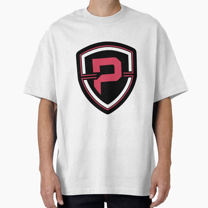 Illustration Letter P Esports Shield T-Shirt - Fun Novelty Design Unisex - T-Shirt, Sweatshirt, Hoodie