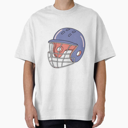 Baseball Catcher Protective Helmet T-Shirt - Novelty Apparel Unisex - T-Shirt, Sweatshirt, Hoodie
