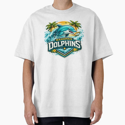 Bahamas Dolphins T-Shirt - Streetwear Style for Adults - T-Shirt, Sweatshirt, Hoodie
