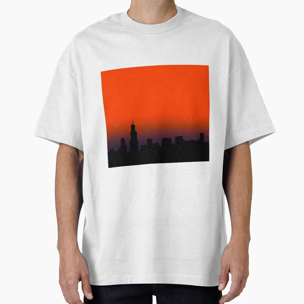 Chicago Skyline T-Shirt - Novelty Apparel Men Women - T-Shirt, Sweatshirt, Hoodie