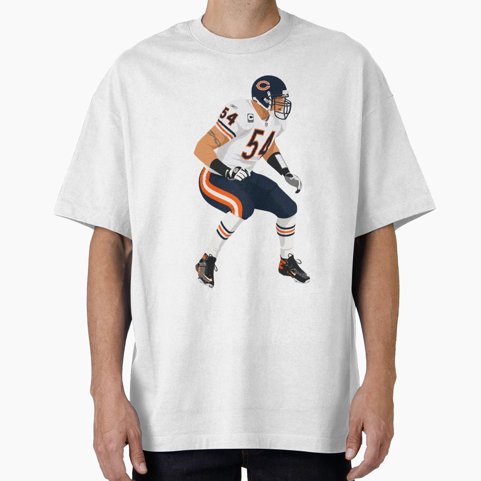 Brian Urlacher T-Shirt - Casual Everyday Wear Men Women - T-Shirt, Sweatshirt, Hoodie
