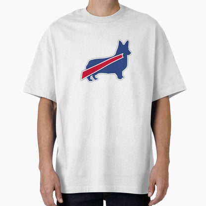 Buffalo Bills Corgi T-Shirt - Streetwear Style Men Women - T-Shirt, Sweatshirt, Hoodie