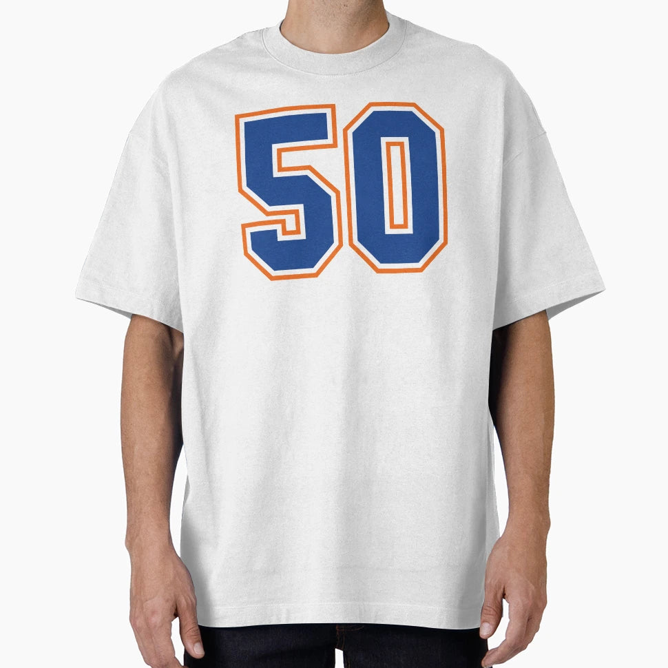 Fifty Jersey Number Sports 50 T-Shirt - Aesthetic Graphic for Adults - T-Shirt, Sweatshirt, Hoodie