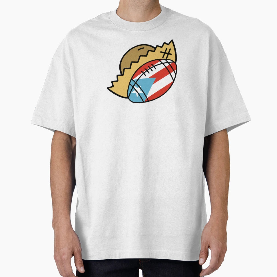 Puerto Rico Football Pava Hat Boricua T-Shirt - Custom Art Print Unisex - T-Shirt, Sweatshirt, Hoodie