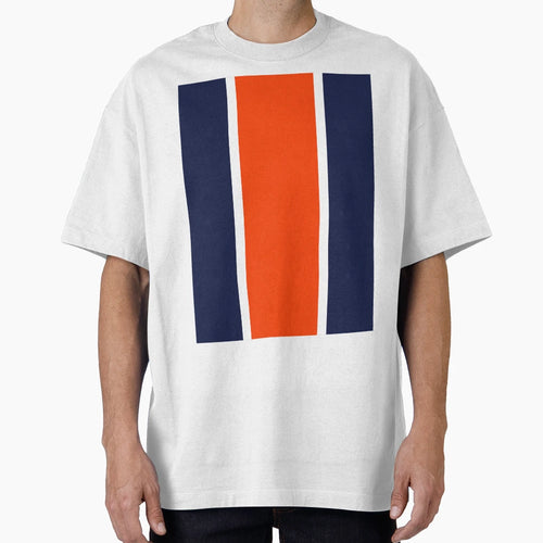 Luton Navy White Orange Football T-Shirt - Aesthetic Graphic for Adults - T-Shirt, Sweatshirt, Hoodie