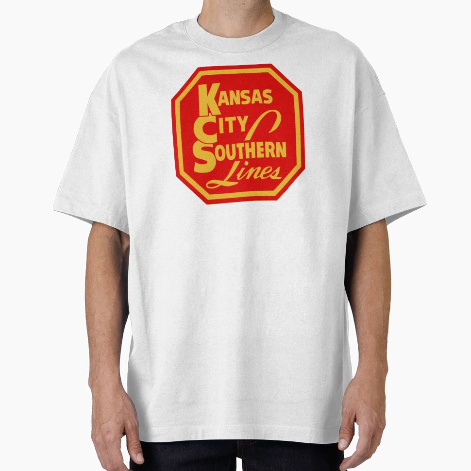 Kansas City Southern Lines Railroad T-Shirt - Graphic Print Men Women - T-Shirt, Sweatshirt, Hoodie