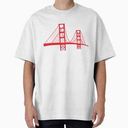 San Francisco Golden Gate Bridge T-Shirt - Unique Graphic for Adults - T-Shirt, Sweatshirt, Hoodie