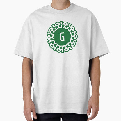 Chain Link Letter G Bold Geometric Emblem T-Shirt - Custom Art Print Unisex - T-Shirt, Sweatshirt, Hoodie