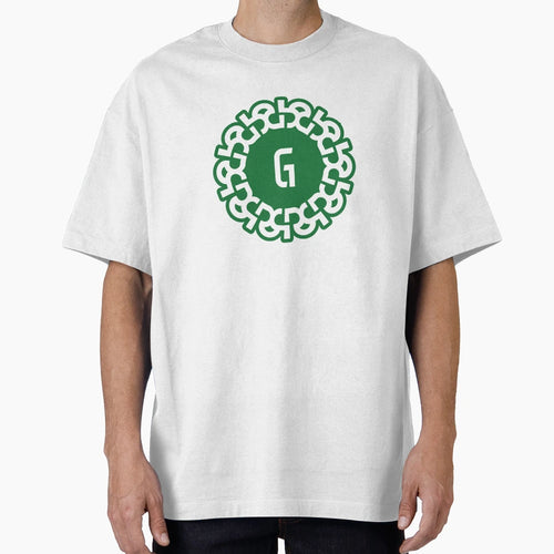 Chain Link Letter G Bold Geometric Emblem T-Shirt - Custom Art Print Unisex - T-Shirt, Sweatshirt, Hoodie