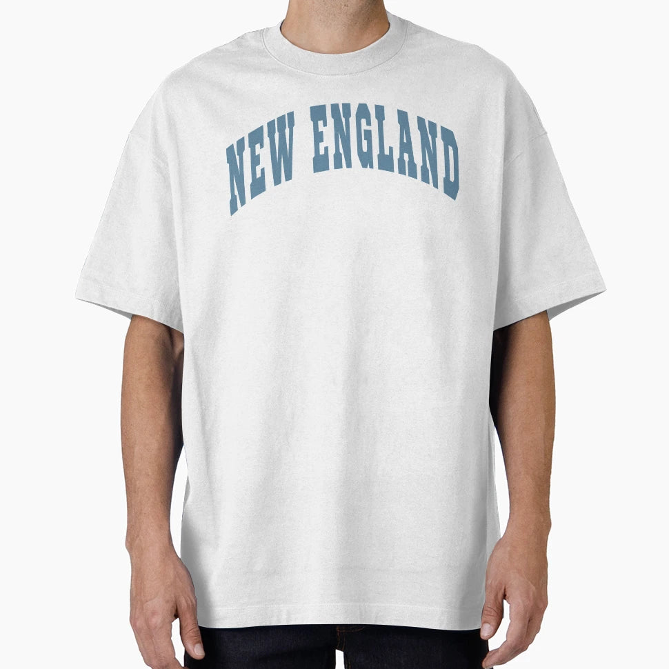 New England Varsity Lettering T-Shirt - Novelty Apparel Unisex - T-Shirt, Sweatshirt, Hoodie