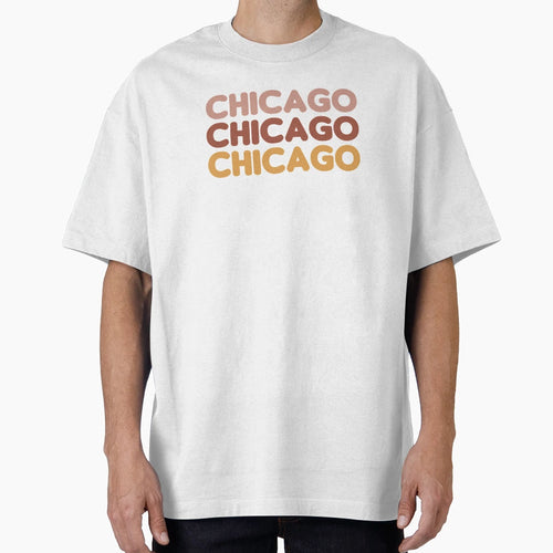 Chicago Illinois Neutrals T-Shirt - Minimalist Print for Adults - T-Shirt, Sweatshirt, Hoodie