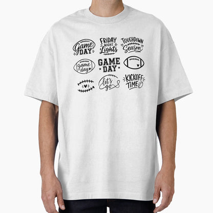 Game Day Football Friday Night Lights T-Shirt - Unique Graphic Unisex - T-Shirt, Sweatshirt, Hoodie