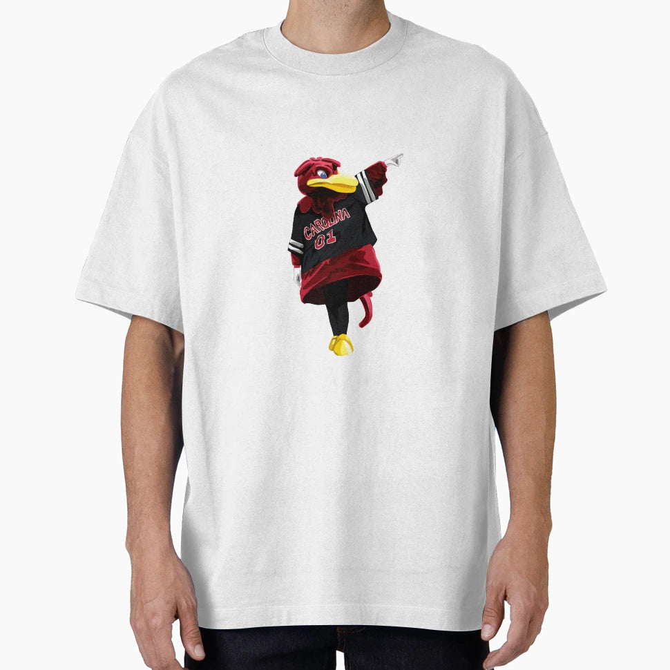 Cocky Realistic Color Block Drawing T-Shirt - Fun Novelty Design for Adults - T-Shirt, Sweatshirt, Hoodie