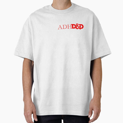 Adhd D All Red T-Shirt - Streetwear Style for Adults - T-Shirt, Sweatshirt, Hoodie