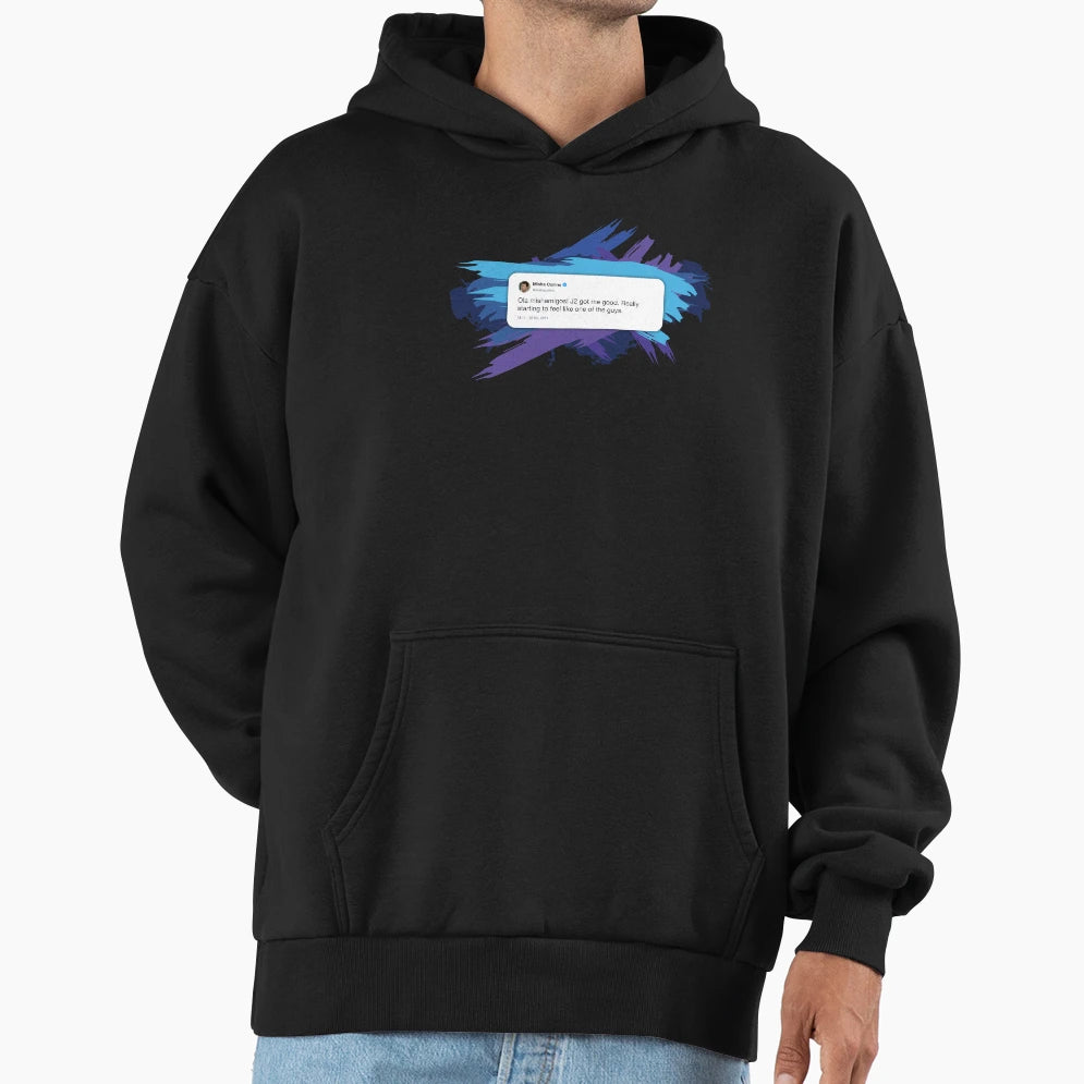 Ola Mishamigos Blue Hoodie - Custom Art Print Men Women - T-Shirt, Sweatshirt, Hoodie