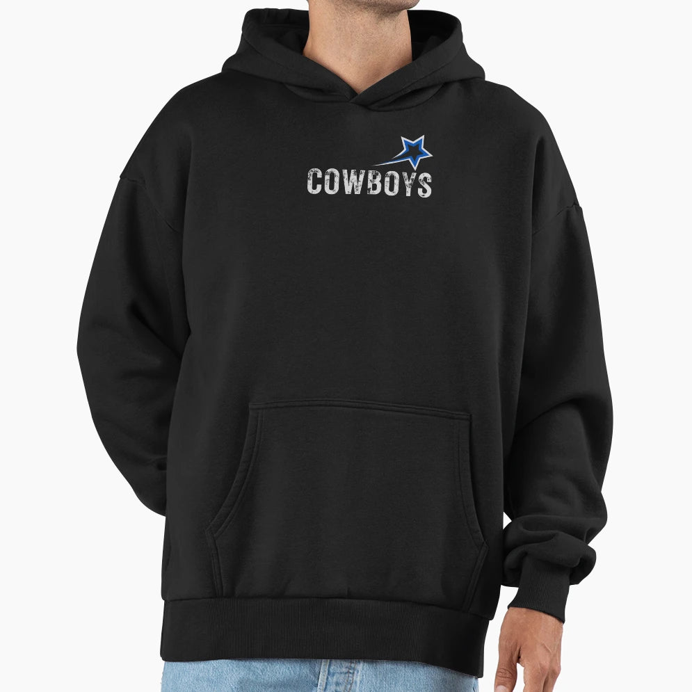 Western Cowboy Spirit Fan Art Hoodie - Custom Art Print for Adults - T-Shirt, Sweatshirt, Hoodie