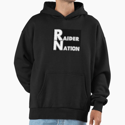 Raider Nation Hoodie - Streetwear Style Unisex - T-Shirt, Sweatshirt, Hoodie