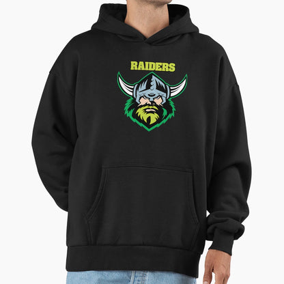 Raiders Canberra Logo Hoodie - Graphic Print Men Women - T-Shirt, Sweatshirt, Hoodie
