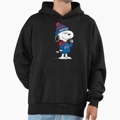 Snoopy Buffalo Billssnoopy Hoodie - Unique Graphic for Adults - T-Shirt, Sweatshirt, Hoodie