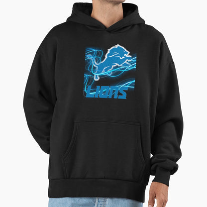 Lions Hoodie - Novelty Apparel Men Women - T-Shirt, Sweatshirt, Hoodie