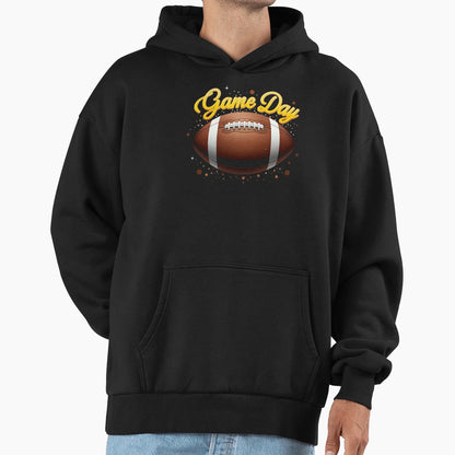 Game Day Football Bling Bling Football Hoodie - Fun Novelty Design Unisex - T-Shirt, Sweatshirt, Hoodie