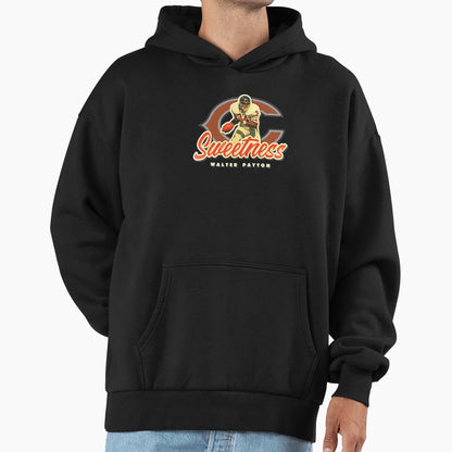 Walter Payton Sweetness Hoodie - Custom Art Print for Adults - T-Shirt, Sweatshirt, Hoodie