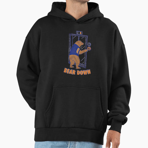 Bear Down Chicago Bears Hoodie - Custom Art Print for Adults - T-Shirt, Sweatshirt, Hoodie