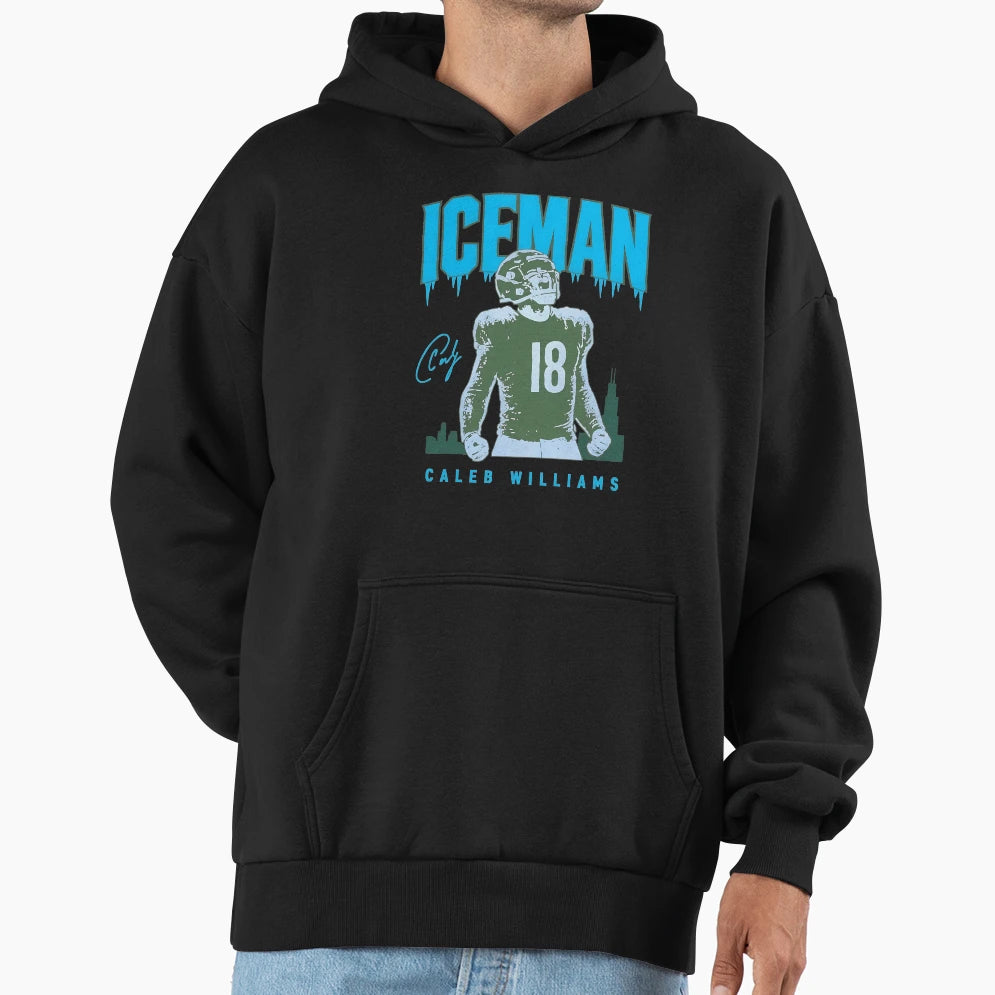 Caleb Williamss Iceman Bears Hoodie - Aesthetic Graphic for Adults - T-Shirt, Sweatshirt, Hoodie