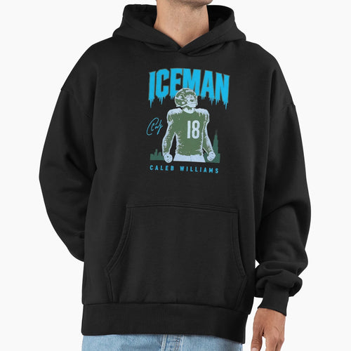 Caleb Williamss Iceman Bears Hoodie - Aesthetic Graphic for Adults - T-Shirt, Sweatshirt, Hoodie