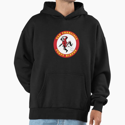 49Ers Football Hoodie - Minimalist Print Unisex - T-Shirt, Sweatshirt, Hoodie