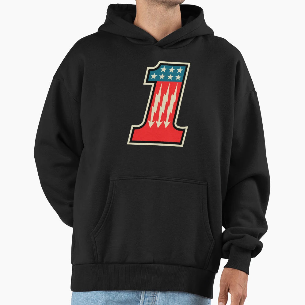 Number One 1 Hoodie - Fun Novelty Design Men Women - T-Shirt, Sweatshirt, Hoodie