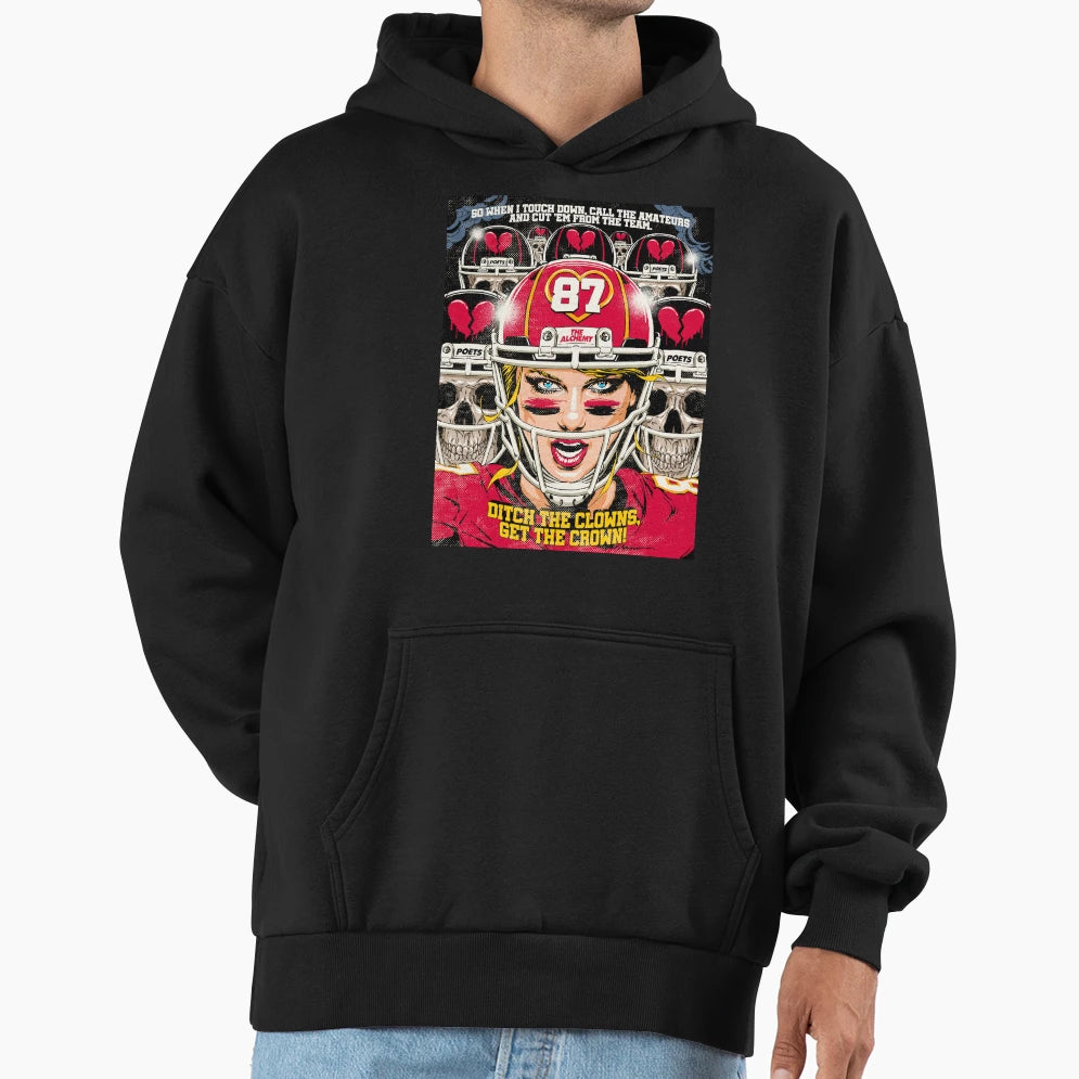 Get Crown Hoodie - Casual Everyday Wear for Adults - T-Shirt, Sweatshirt, Hoodie