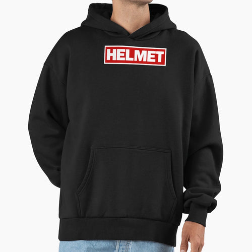 Meantime Helmet Hoodie - Unique Graphic Unisex - T-Shirt, Sweatshirt, Hoodie